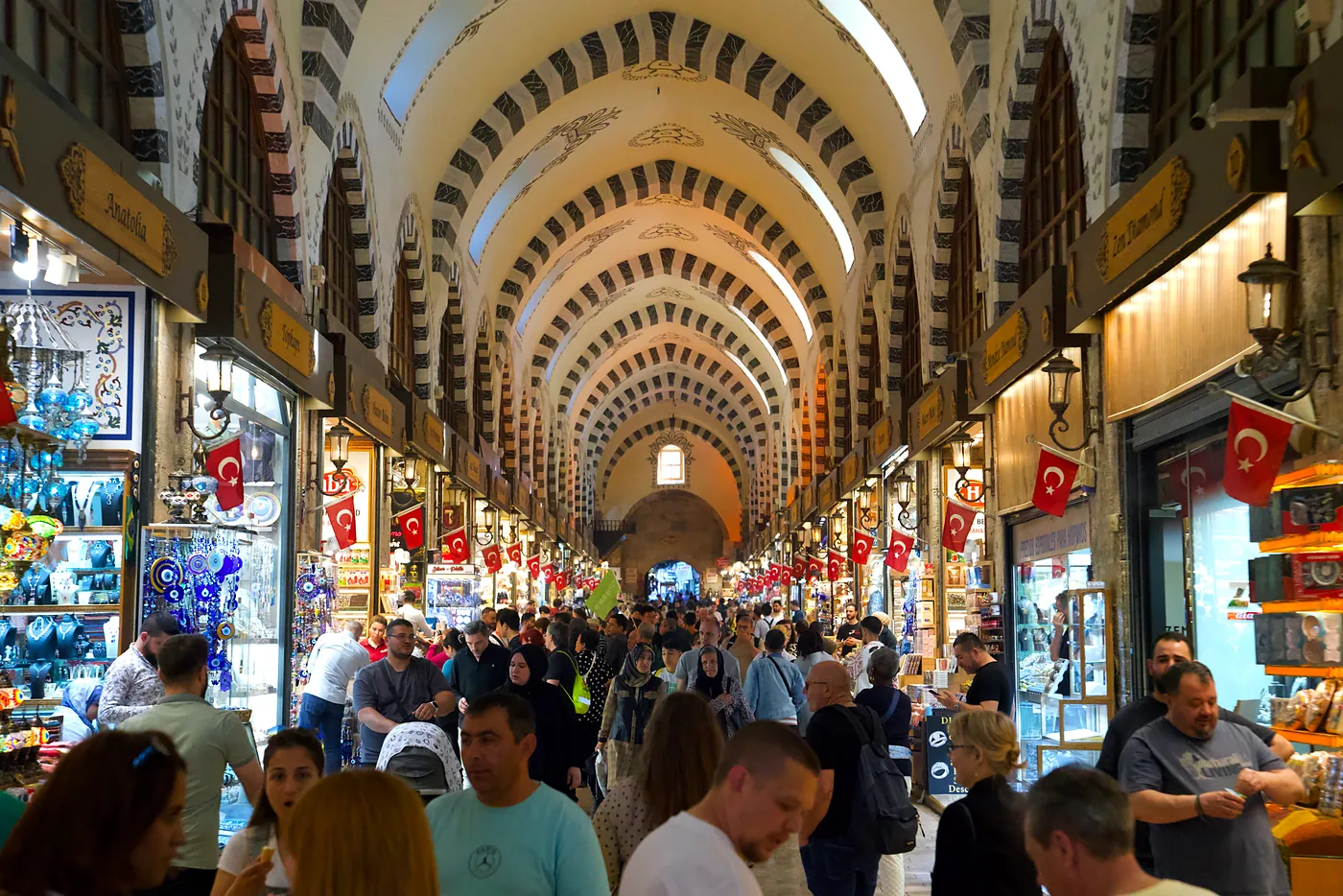The enterance to the Grand Bazaar's southern end, otherwise known as the Spice Market.