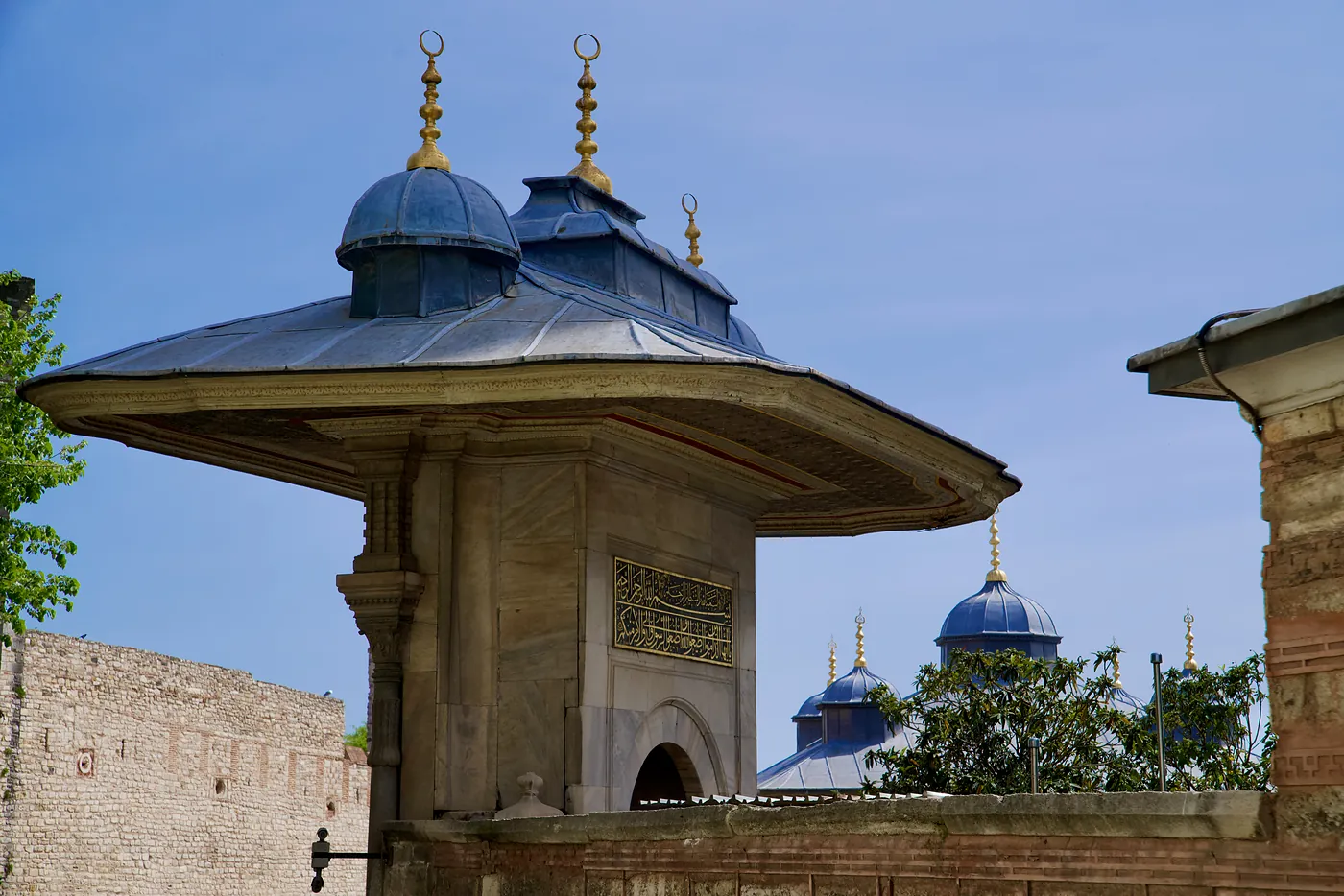 One of the Hagia Sophia's southern porticos.